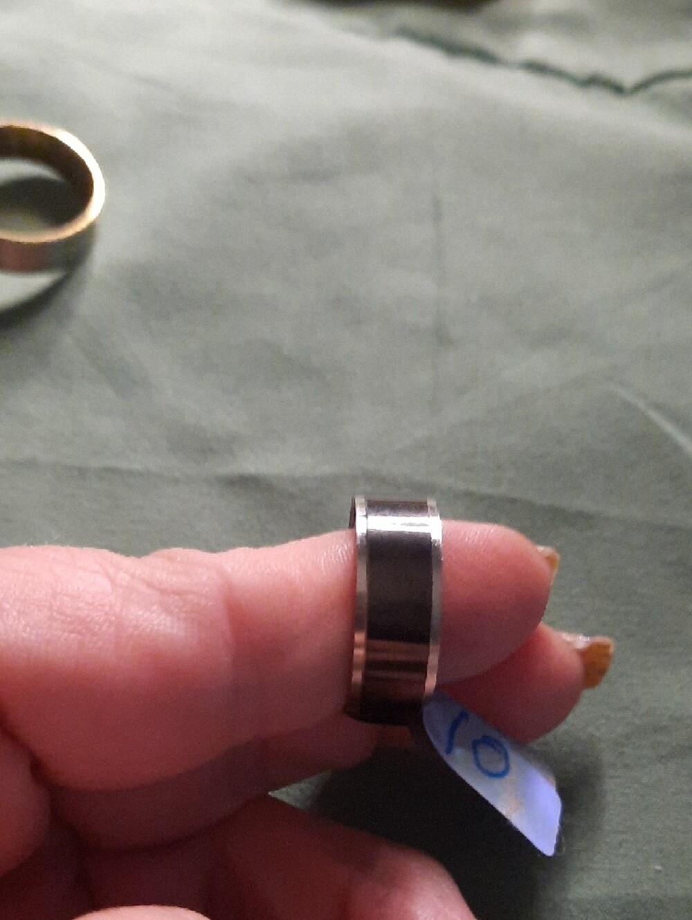 Mixed Metal Band Rings - Assorted Colors - Picture 2 of 8